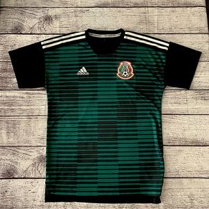 Adidas Mexico World Cup 2018 pre match jersey size small